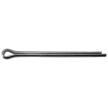 Midwest Fastener  Cotter Pin, 1/4 in Dia, 3-1/2 in L, Steel 930287